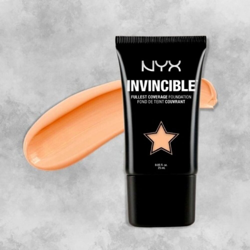 NYX Invincible Foundation Full Coverage Lightweight Long Wear Matte Finish BNIB